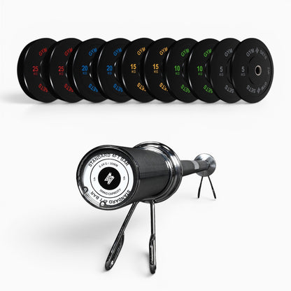 Disques Bumper Olympiques Colorés